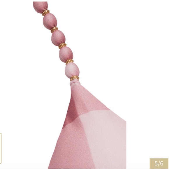 ViX Paula Hermanny Evie Duchesse Beads Tri Top - Picture 2 of 16